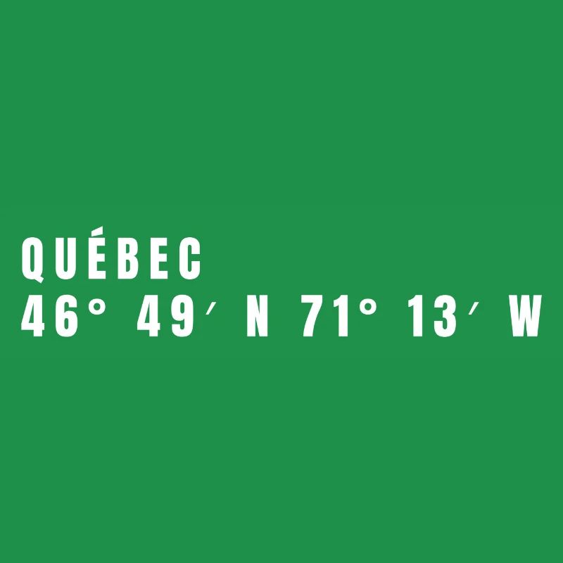 Coordonnées Québec Canada