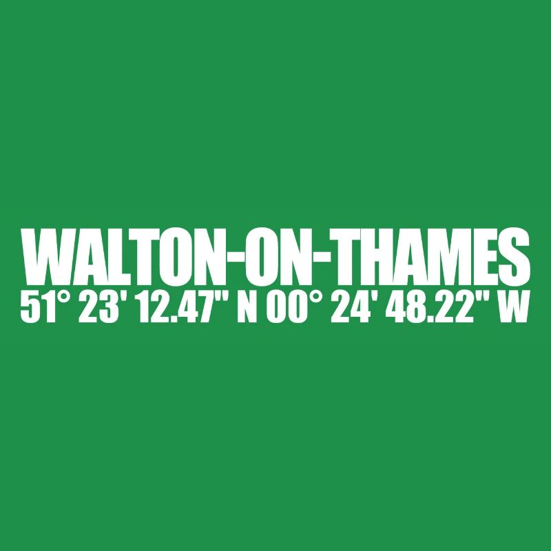 Coordonnées de Walton-on-Thames