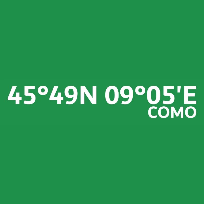 Como coordinates