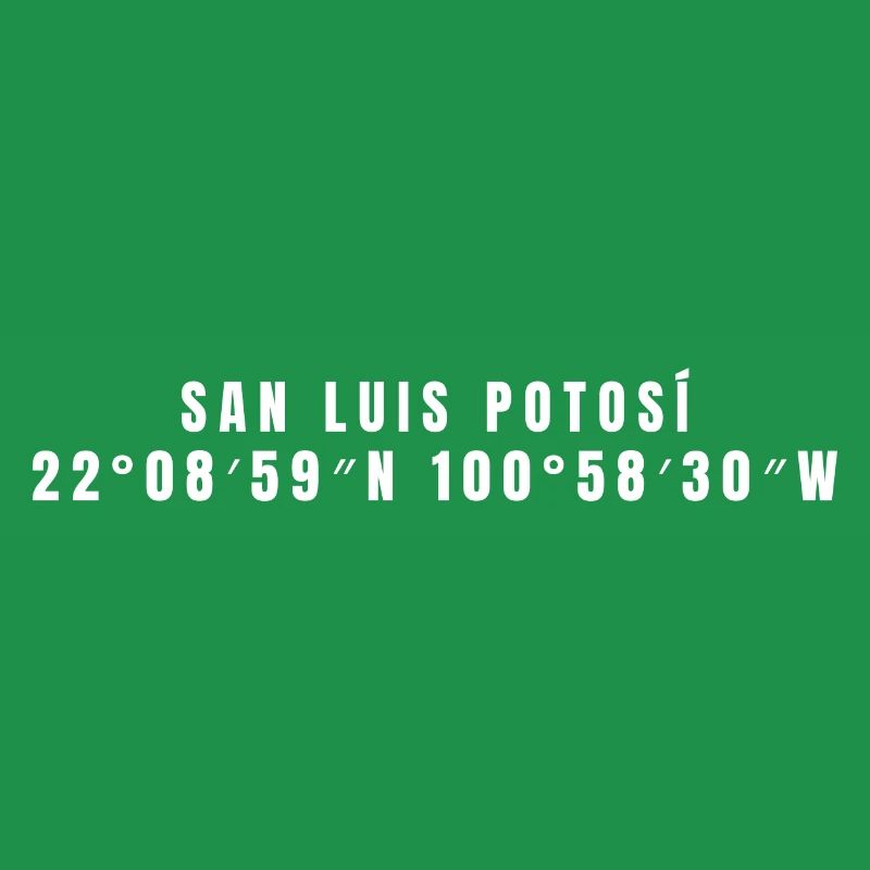 San Luis Potosí Mexico Coordinates