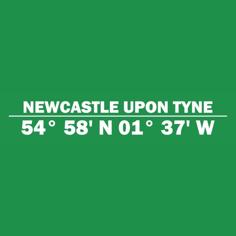 Coordonnées de Newcastle upon Tyne
