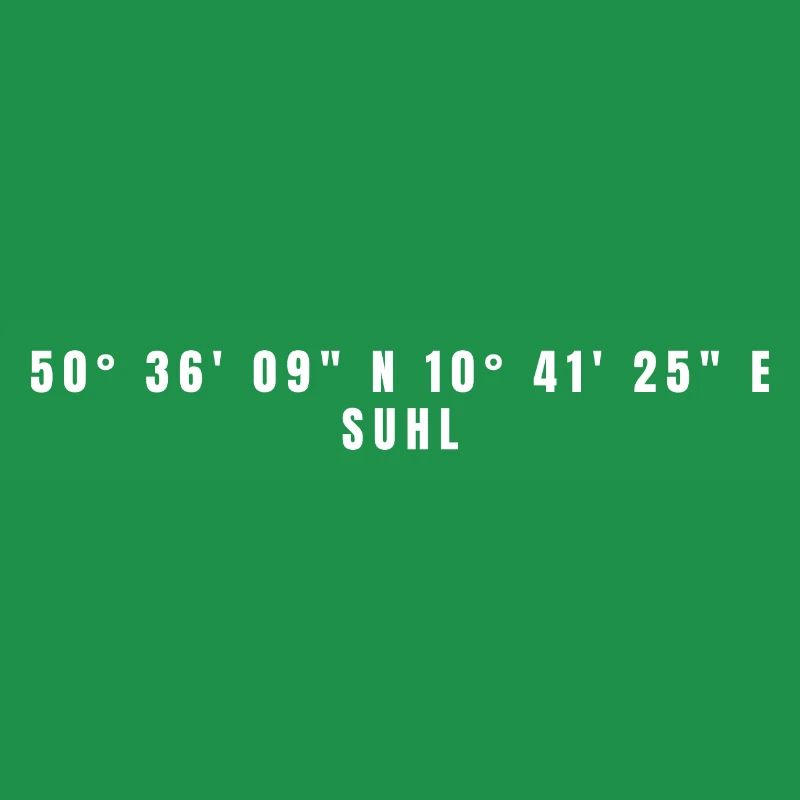 Suhl Thuringia Coordinates