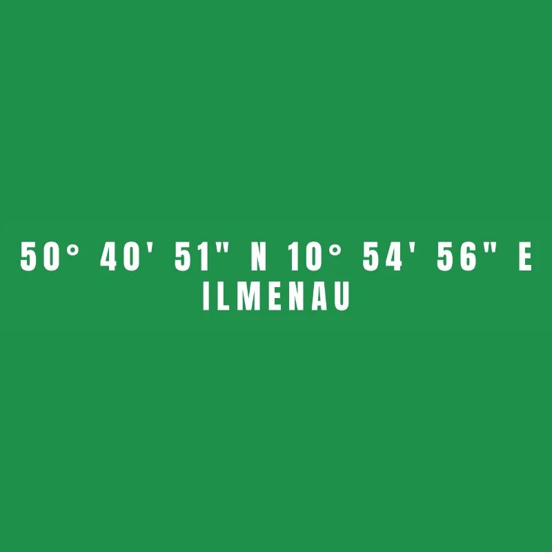 Ilmenau, Thuringia Coordinates