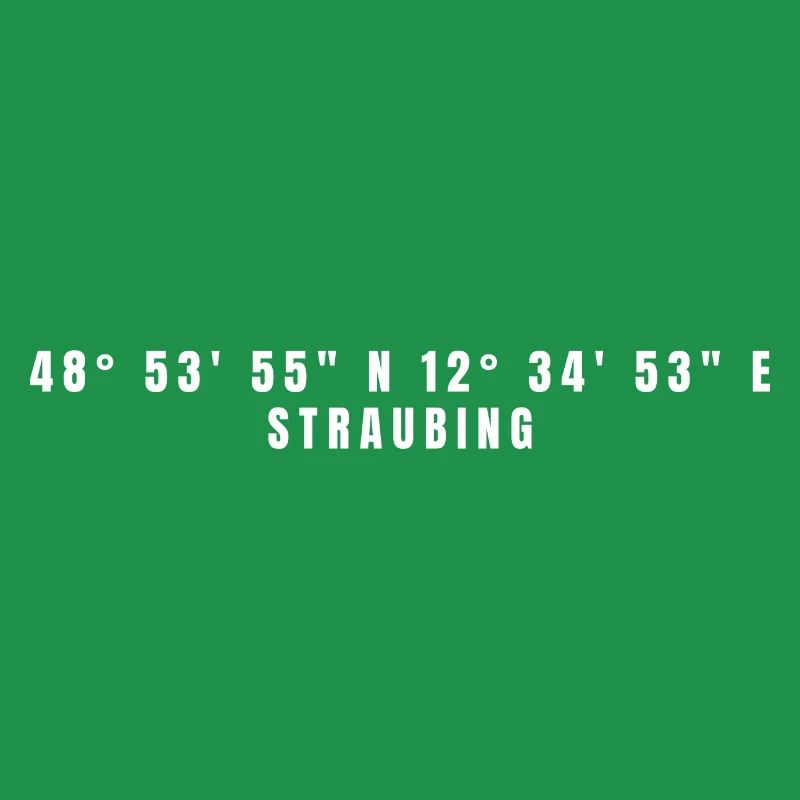 Straubing Bavaria Coordinates