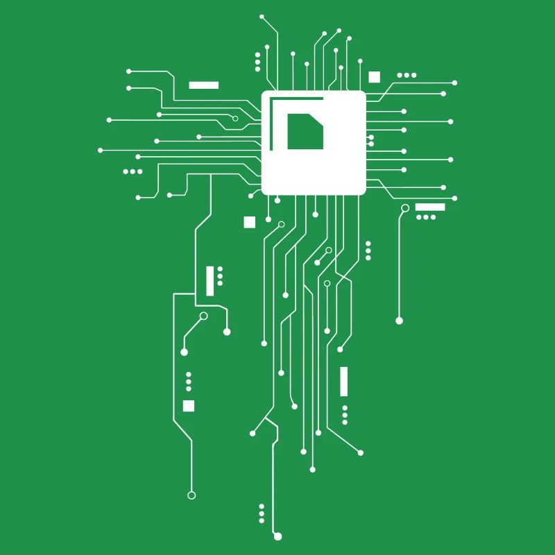 Technologie CPU Nerd Computer Chip Informaticien