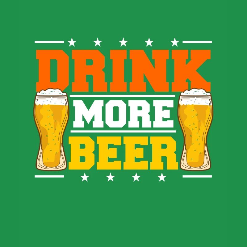 Bier Trinker Alkoholiker