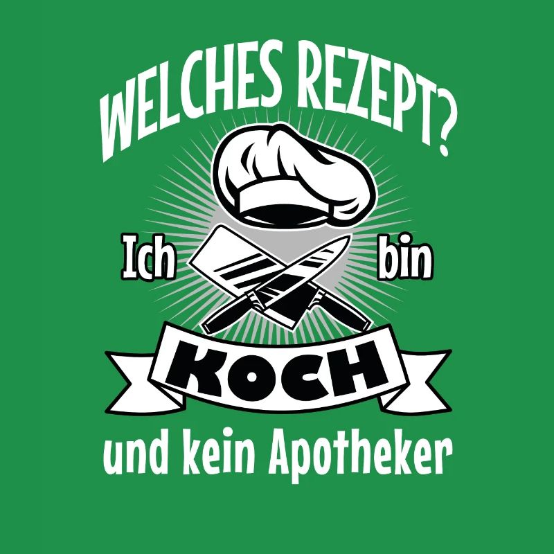 Koch Kuechenchef lustiger Spruch Geschenk