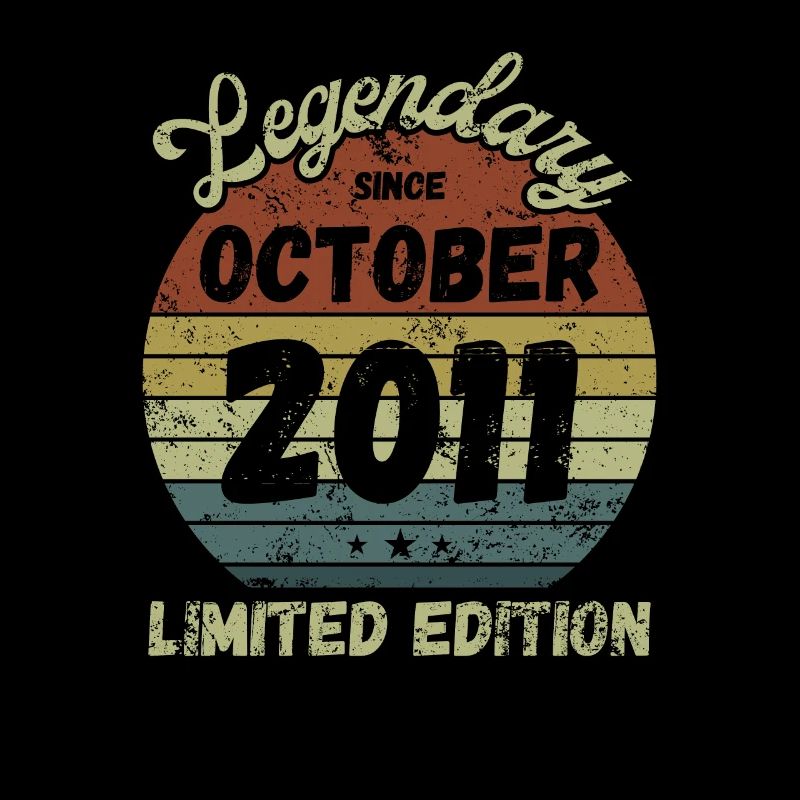 Legendary since October 2011 - Geburtstag