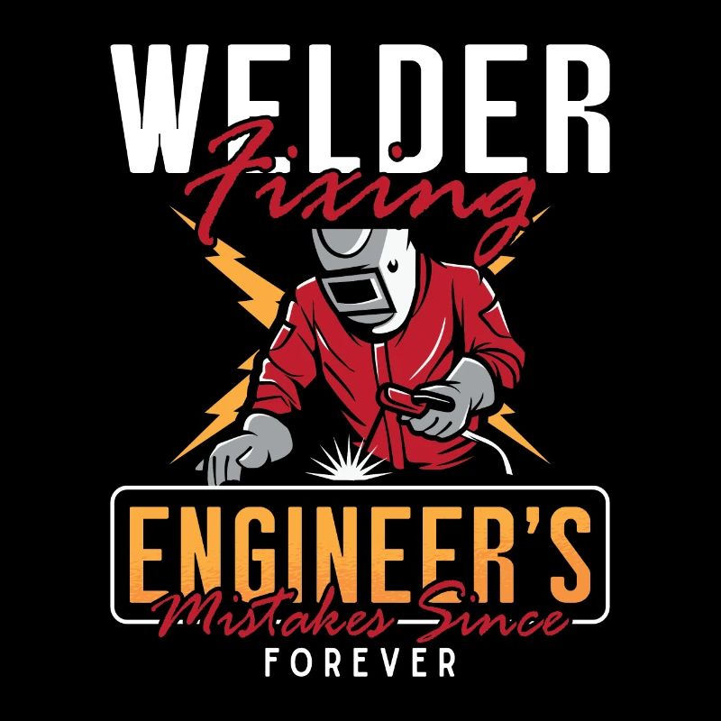 Welder Fixing Engineer's Welding Career Weld Iron