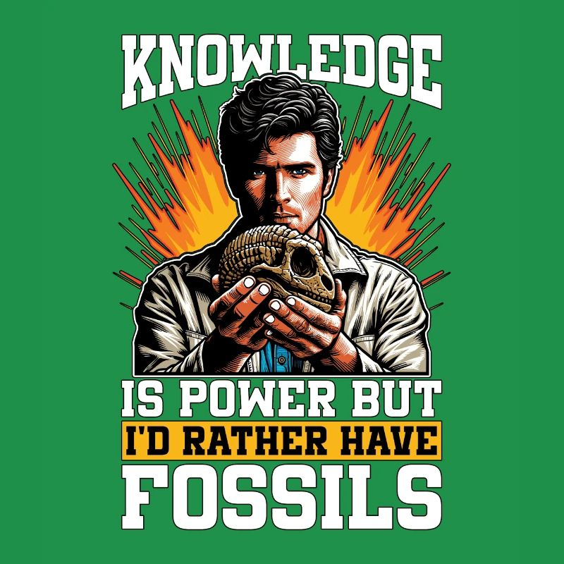 Fossil Hunter Knowledge Is Power Paleontologist