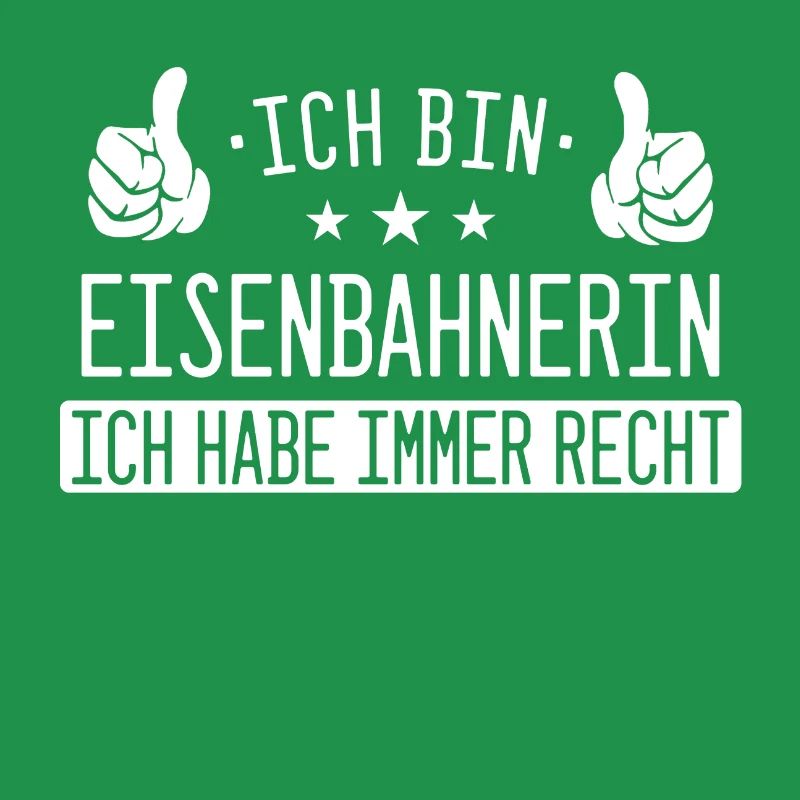 Eisenbahner Lokführer Eisenbahn Bahn Beruf Spruch