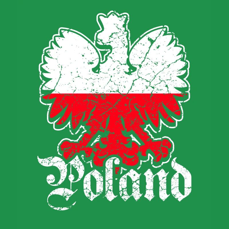 Aigle drapeau pologne