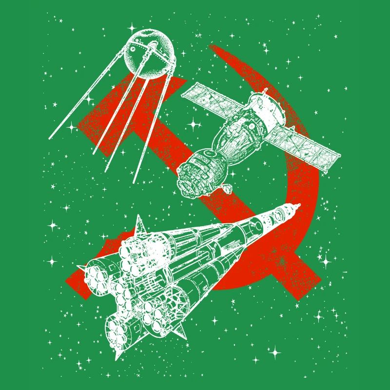 Soyuz Sputnik Rocket Soviet Union Space