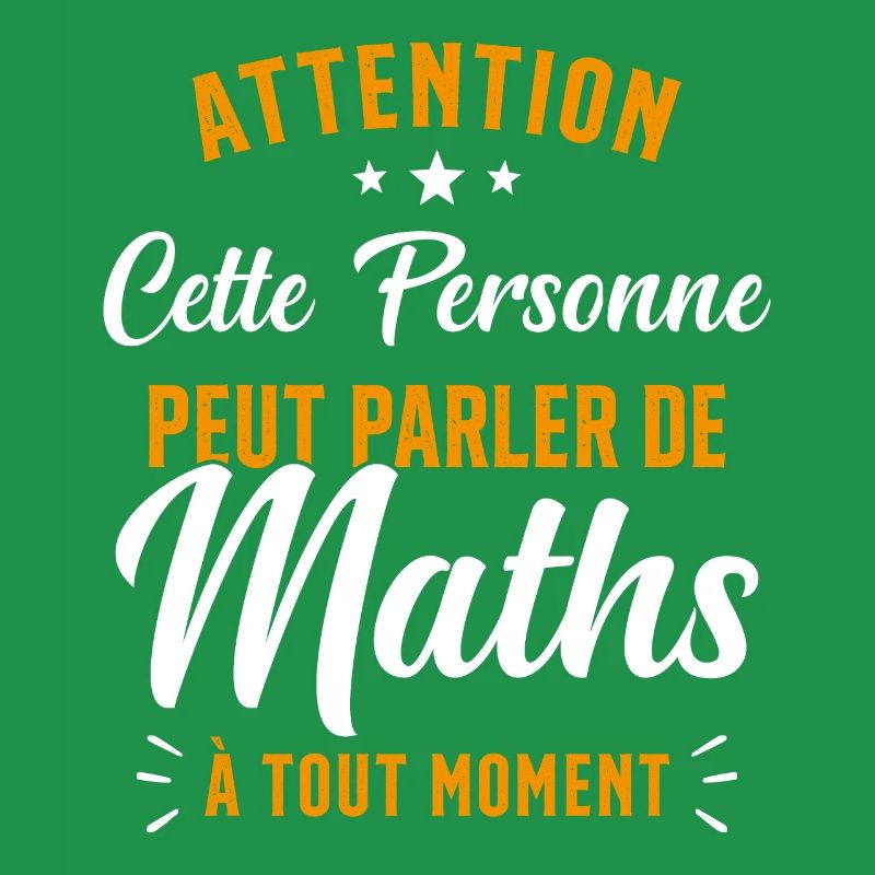 Prof de Maths Mathématique Cadeau Mathématicien