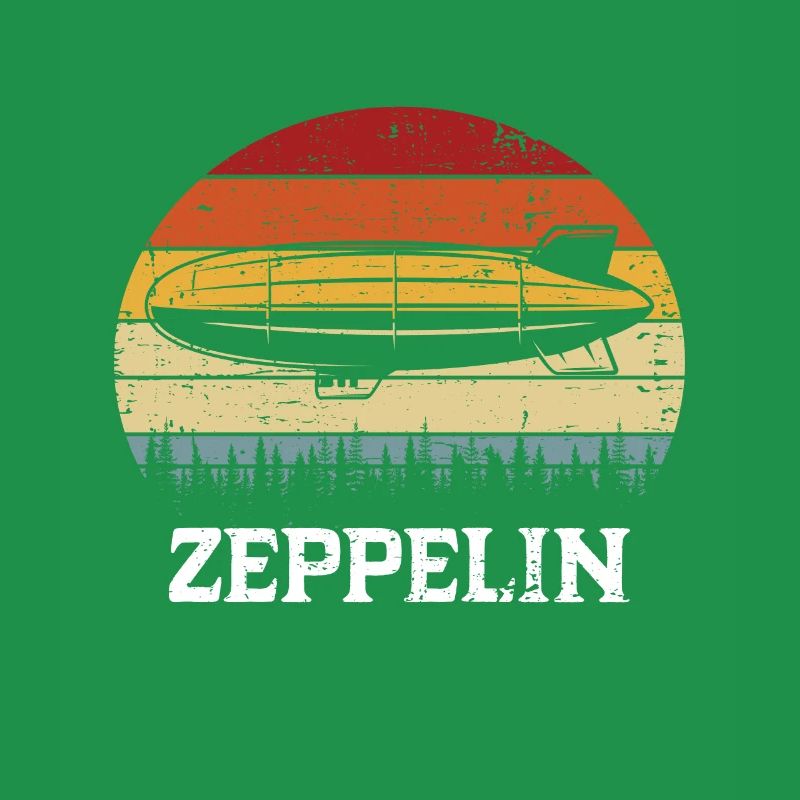 Zeppelin Avion Dirigeable Aviation guidée