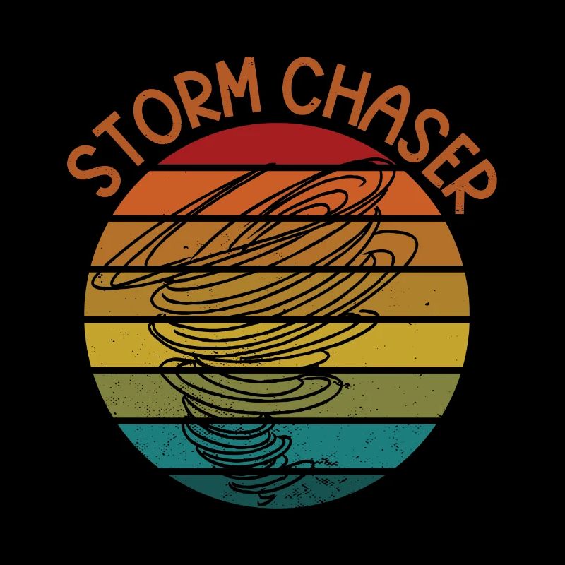 Drôle Tornade Hurricane Weather Chaser