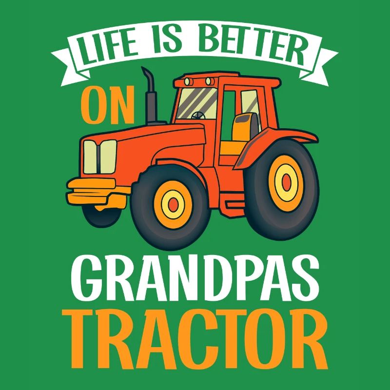 Traktorjunge Junger Bauer Traktorliebhaber