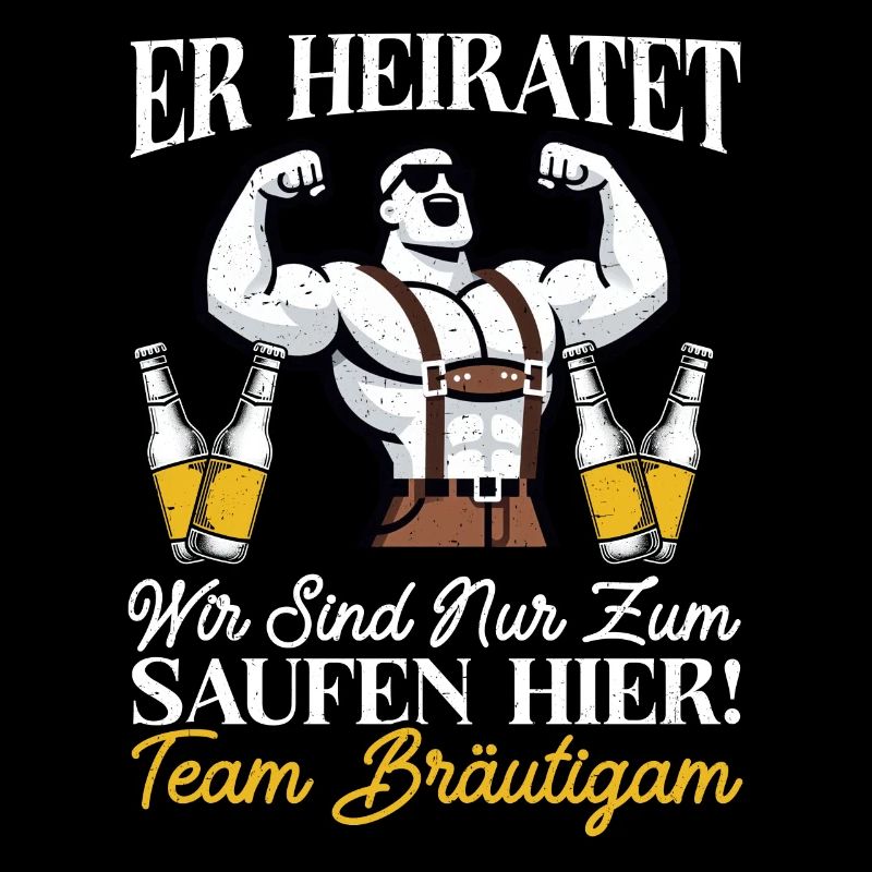 Der Bräutigam Lustiges Junggesellenabschied