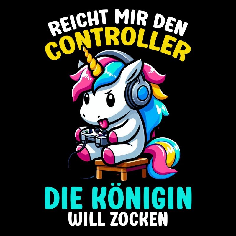 Hands me the controller, the queen wants to play
