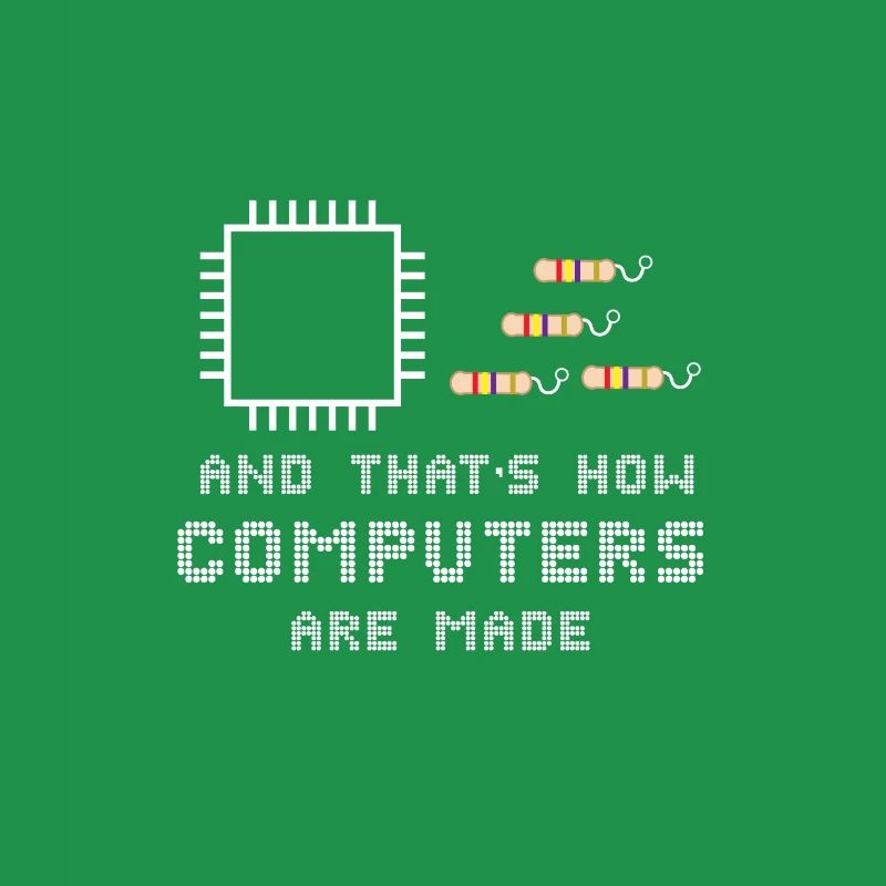 Computer Hardware PC Nerd Motherboard