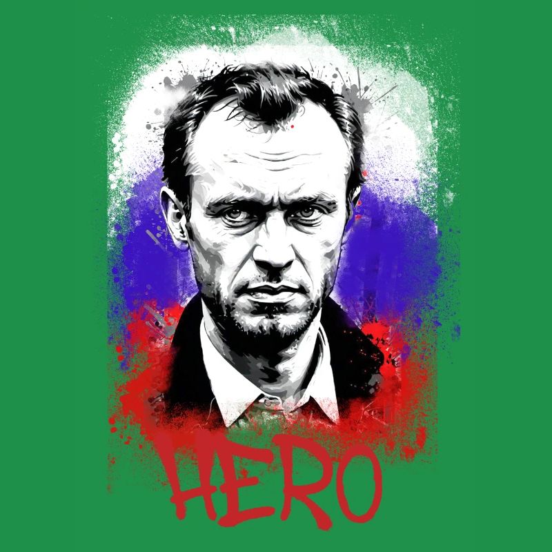 héros,navalny,graffiti,drapeau,russie