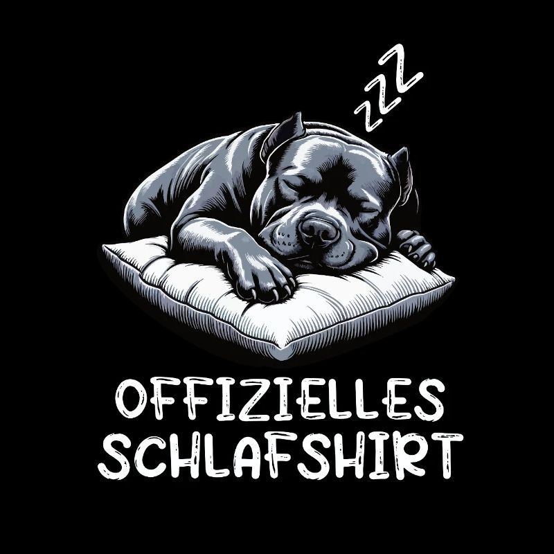 Offizielles Schlafshirt American Bully Bully Pit