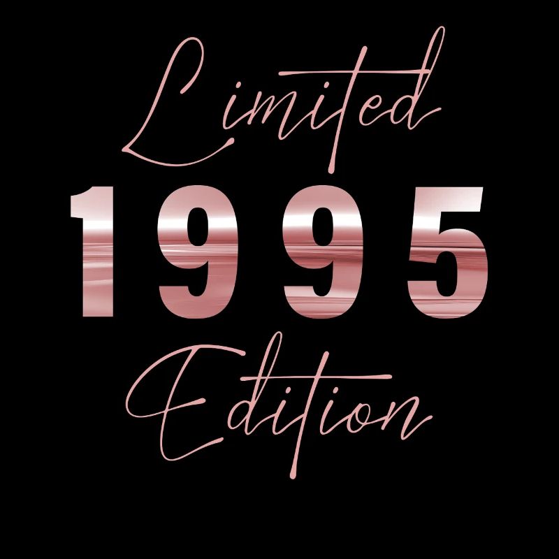 Minimalist Limited 1995 Edition Geburtstag Pastel