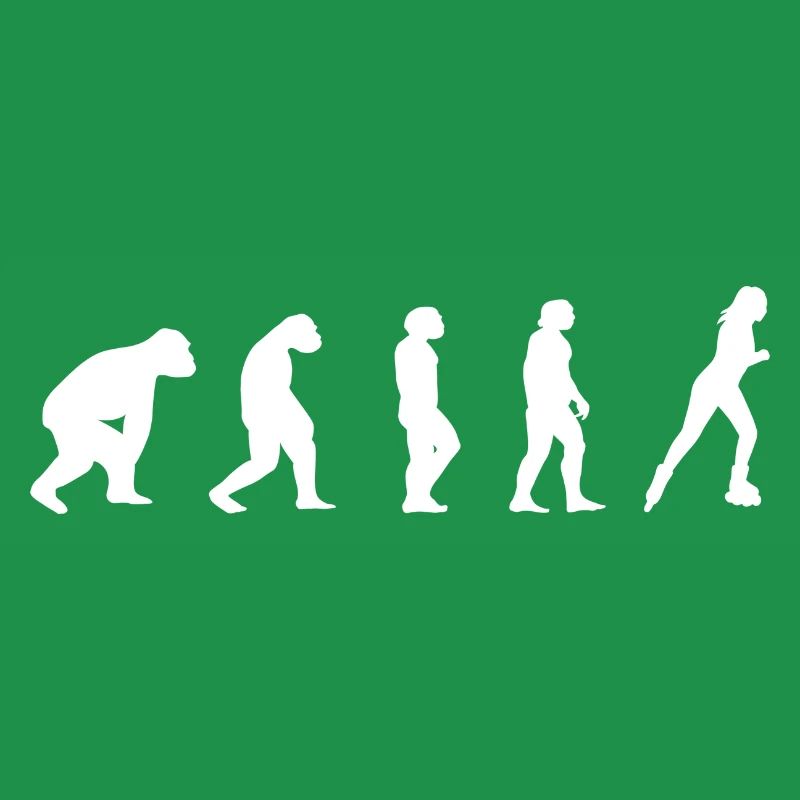 Skater Inline skaten Rollschuh Evolution Geschenk