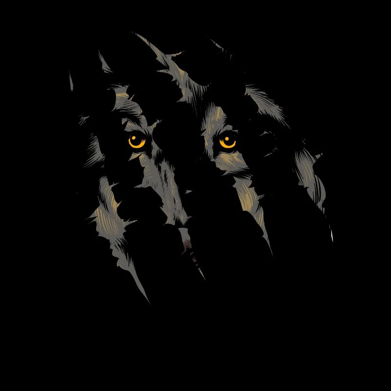 Wolf Griffe Rayures Loups forêt