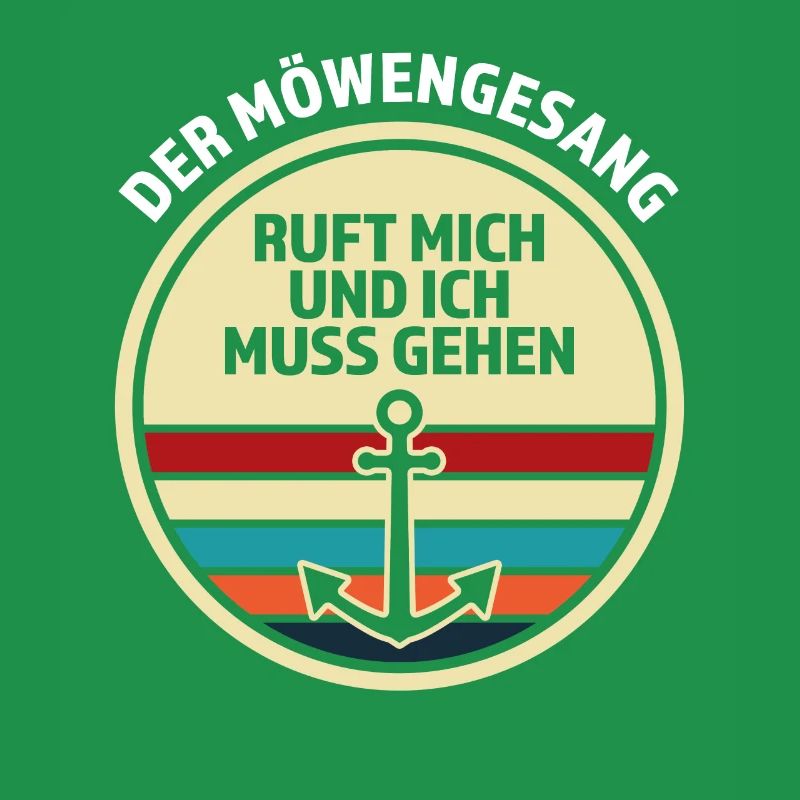 Platdeutsch Norddeutschen Möwe Geschenk