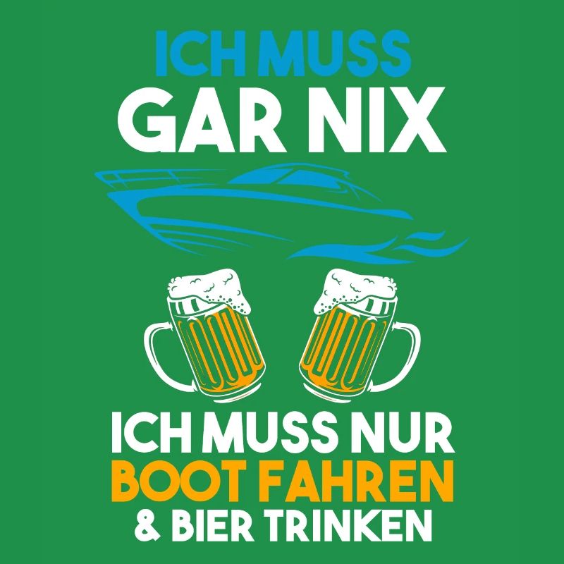 Boot Bier Bootsfahrer Geschenk