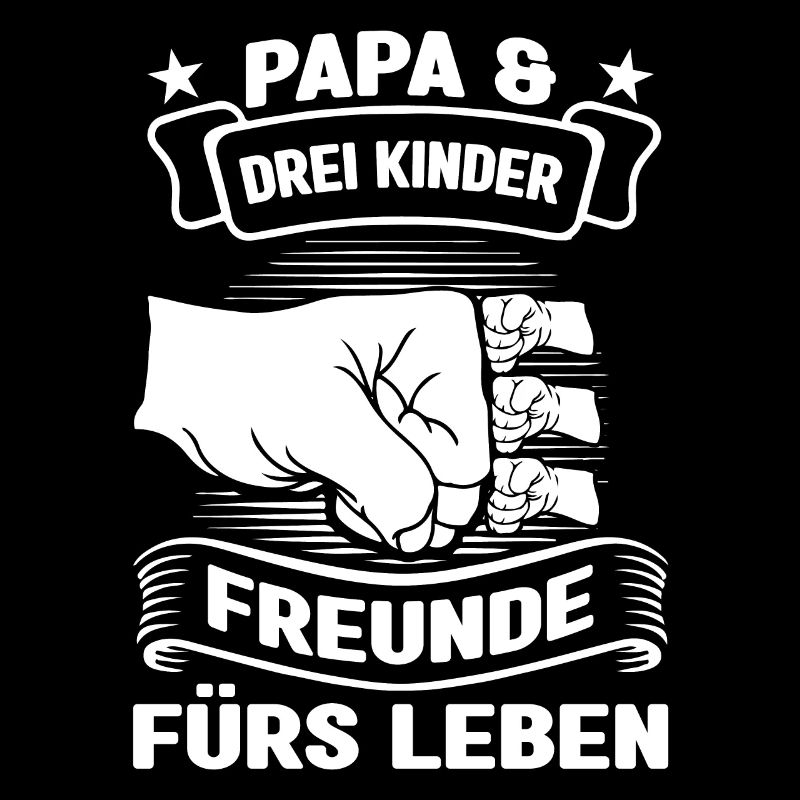 Papa 3 Kinder Drei Kinder Geschenk