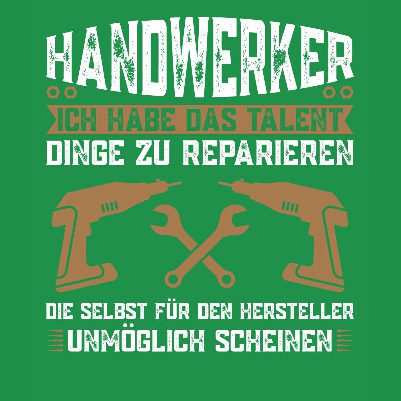 Handwerker Beruf Handwerk Geschenk