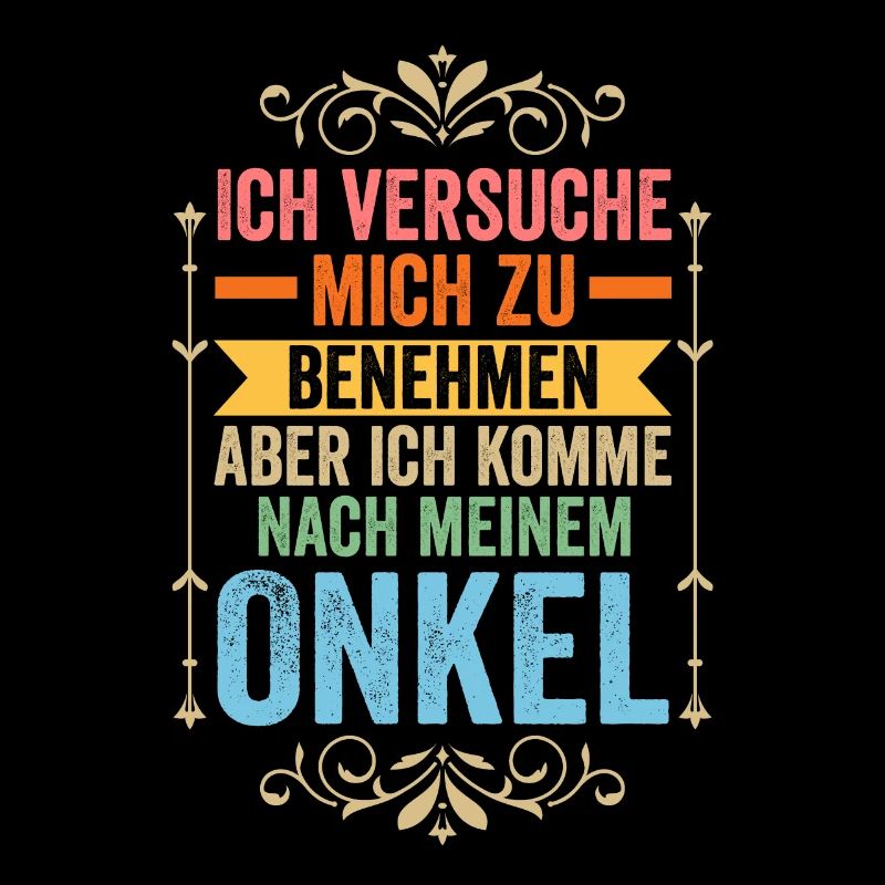 Onkel Familie Neffe Geschenk