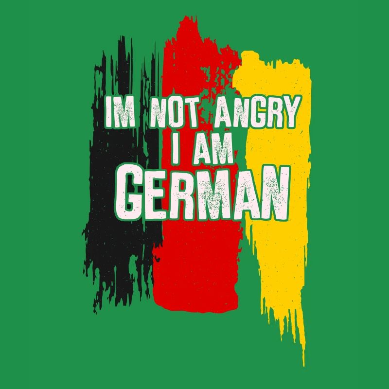 Ich bin nicht wütend - Ich bin deutsch