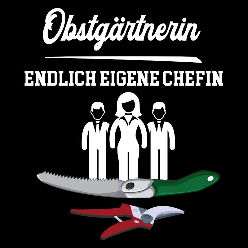 Obstgärtnerin Chefin Obstgärtnerei Obstanbau Chef