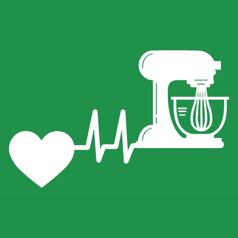 Baker Baking Heartbeat Bakery Hobby Confectioner