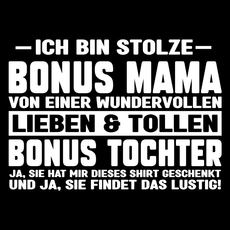 Bonus Mama Familie Stiefmutter Geschenk