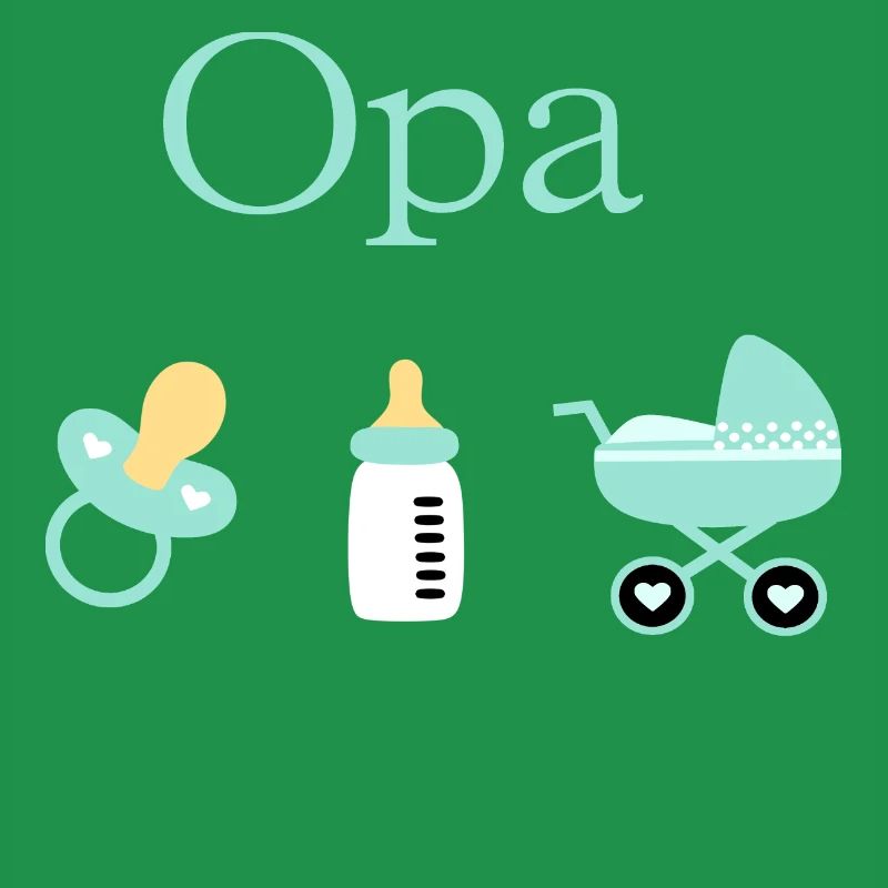 Opa Geburt Junge Vorlage personalisierbar