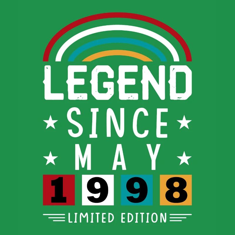 1998 Legend Since Birthday Gift May