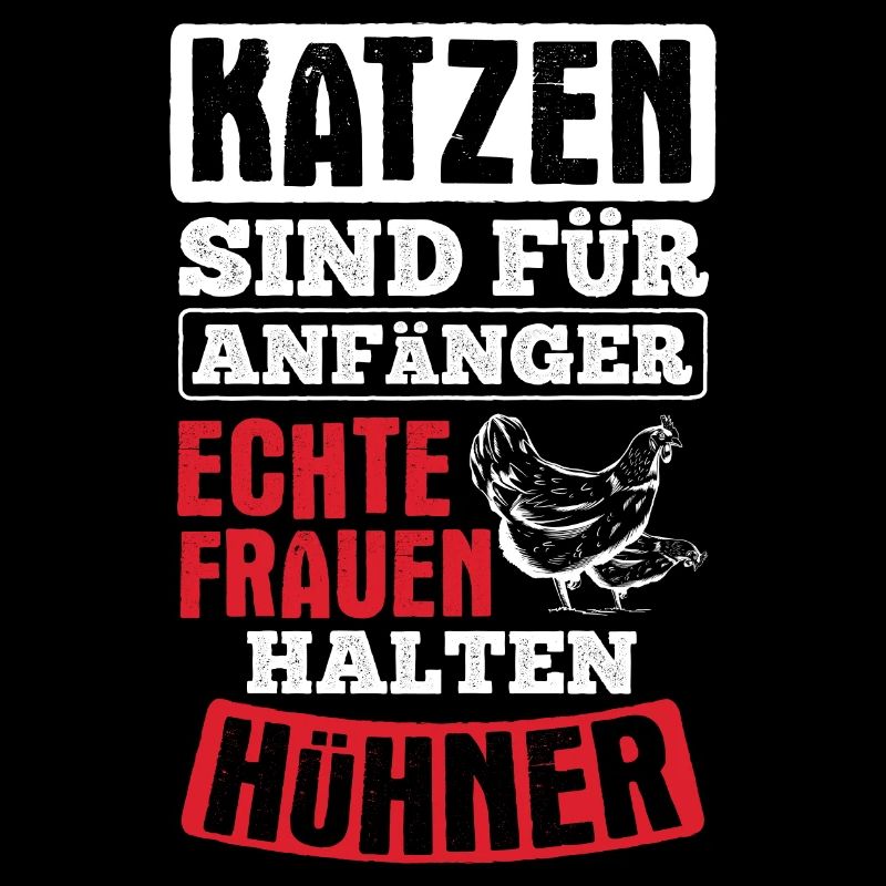 Echte Frauen Halten Hühner Bauer Hühner