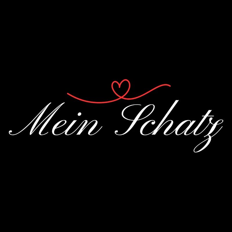 Mein Schatz Ich liebe dich