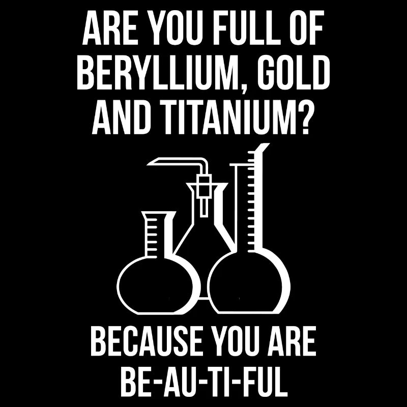 Sind Sie voll von Beryllium, Gold und Titan