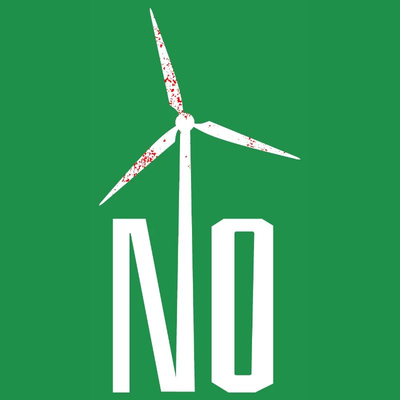 NON! Éolienne non merci - danger pour les oiseaux