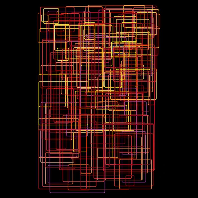 Pattern - Fire Colors Carpet