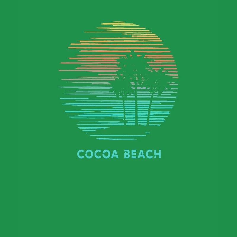 Cocoa Beach Florida Cool Souvenir Vacation