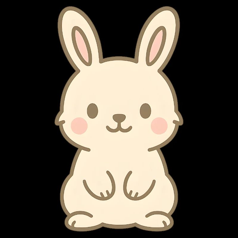 Mignon bébé lapin