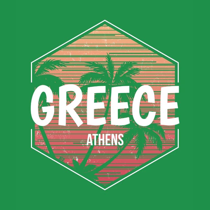 Souvenir de vacances à la plage d’Athènes