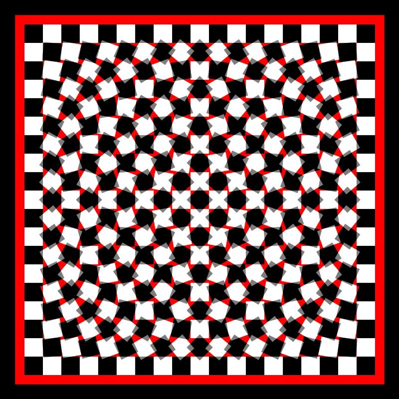 Optical Art - bloody Psycho Chess