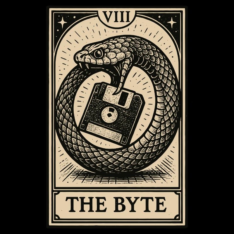 Data Hoarding Tarot – The Byte
